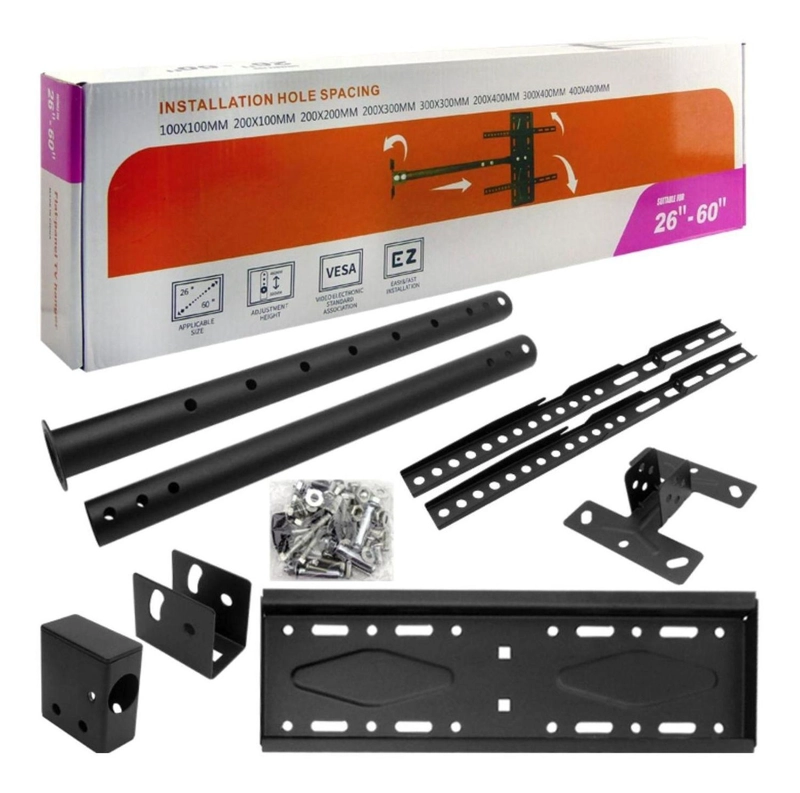 SOPORTE RACK TV METAL TECHO 26-60' INCLINACION - 4