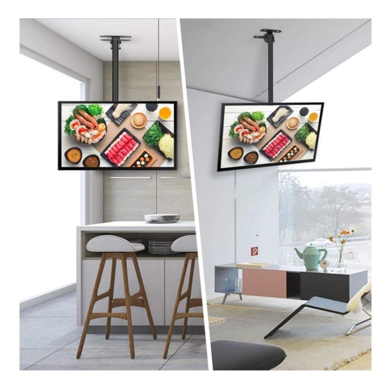 SOPORTE RACK TV METAL TECHO 26-60' INCLINACION - 5