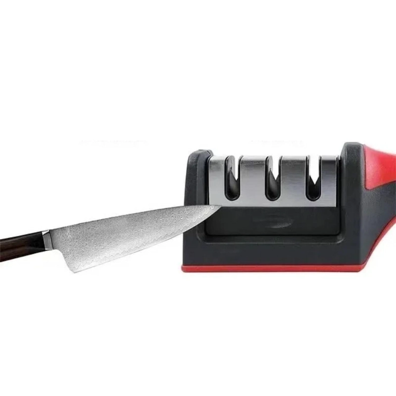 AFILADOR CUCHILLOS COCINA KNIFE SHARPENER 3 MEDIDAS - 2