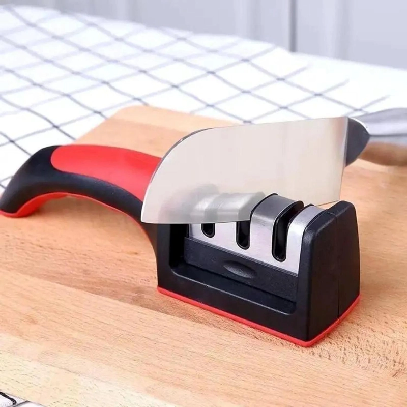AFILADOR CUCHILLOS COCINA KNIFE SHARPENER 3 MEDIDAS - 5