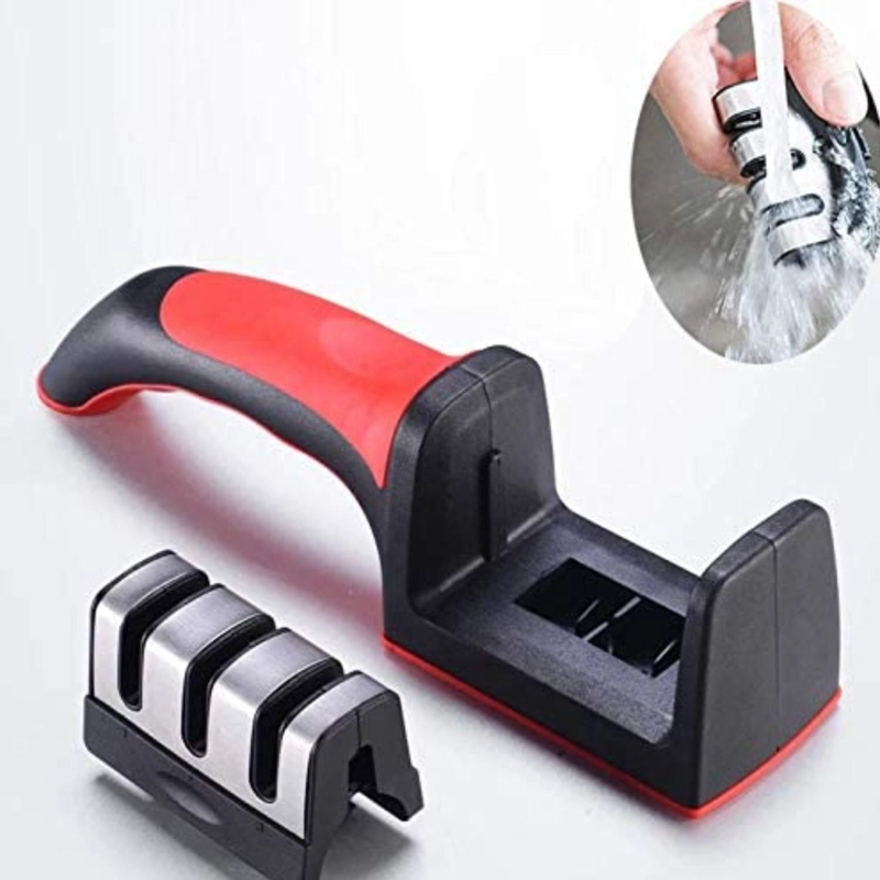 AFILADOR CUCHILLOS COCINA KNIFE SHARPENER 3 MEDIDAS - 7