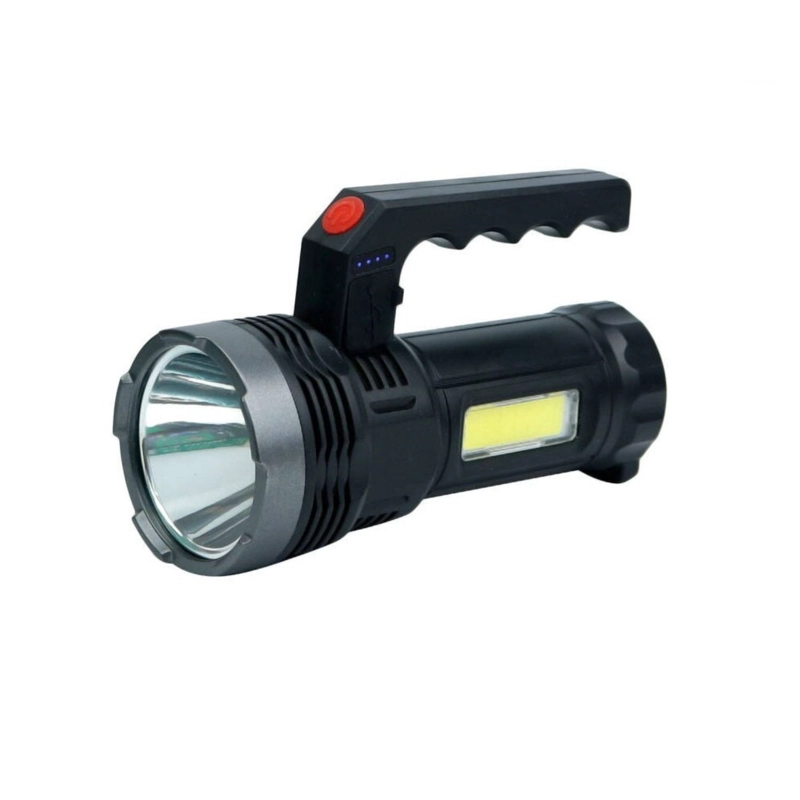 LINTERNA SOLAR IMPORTCLICK HOG.226 PVC 1 LED + 1 COB RECARGABLE INDICADOR CARGA - 1