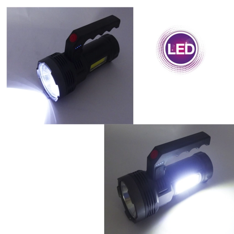 LINTERNA SOLAR IMPORTCLICK HOG.226 PVC 1 LED + 1 COB RECARGABLE INDICADOR CARGA - 5