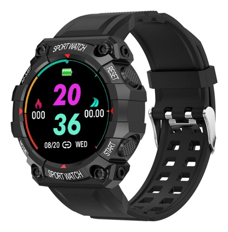 SMARTBAND TEC.66 NEGRO CARGA USB DEPORTIVO - 1