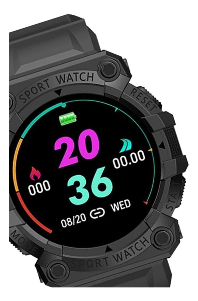 SMARTBAND TEC.66 NEGRO CARGA USB DEPORTIVO - 3
