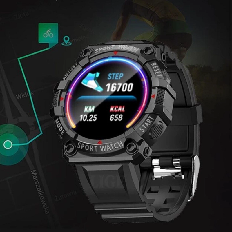 SMARTBAND TEC.66 NEGRO CARGA USB DEPORTIVO - 6