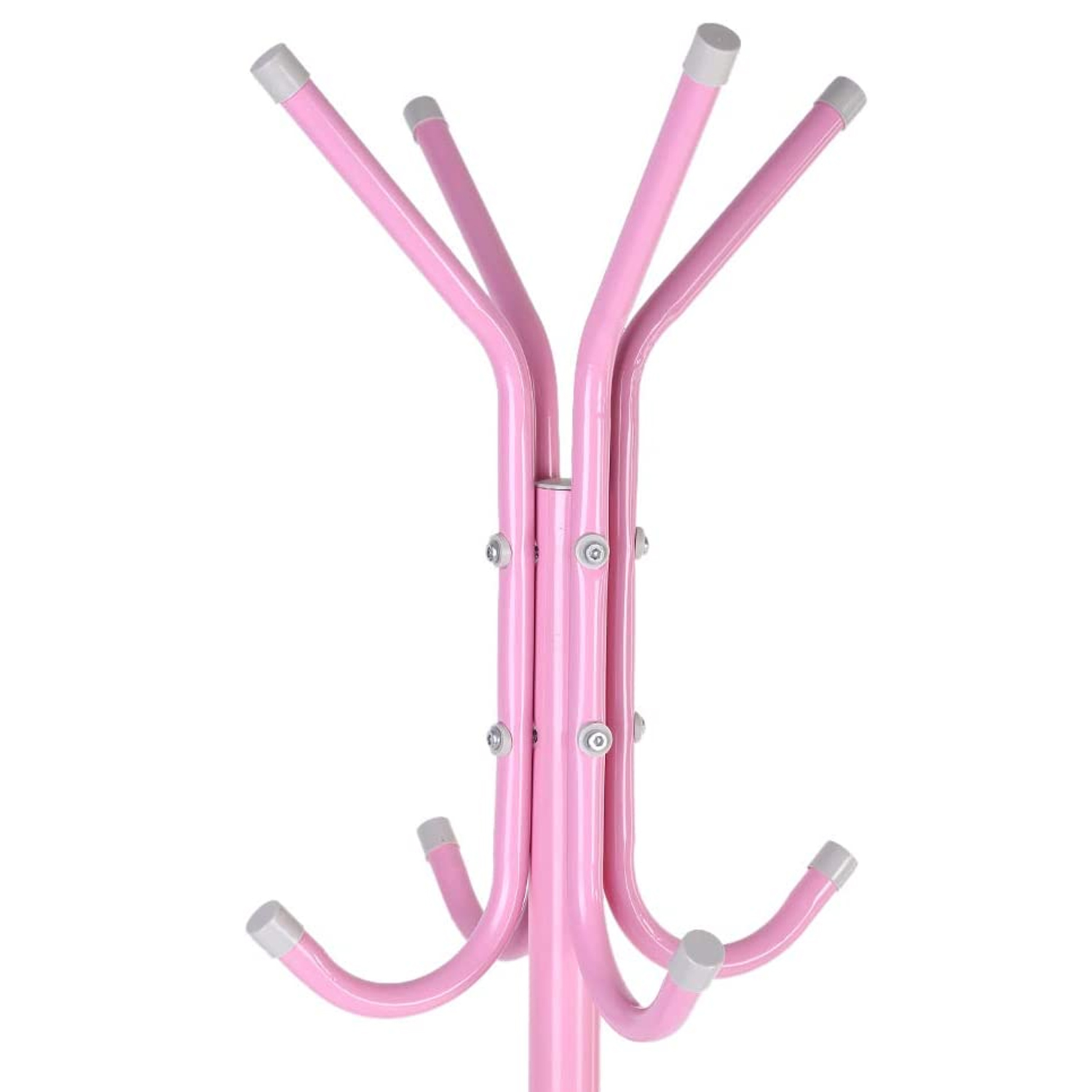 COLGADOR IMPORTCLICK HOG.222 ROSADO PERCHERO METÁLICO TRÍPODE 165CM X 42CM - 3
