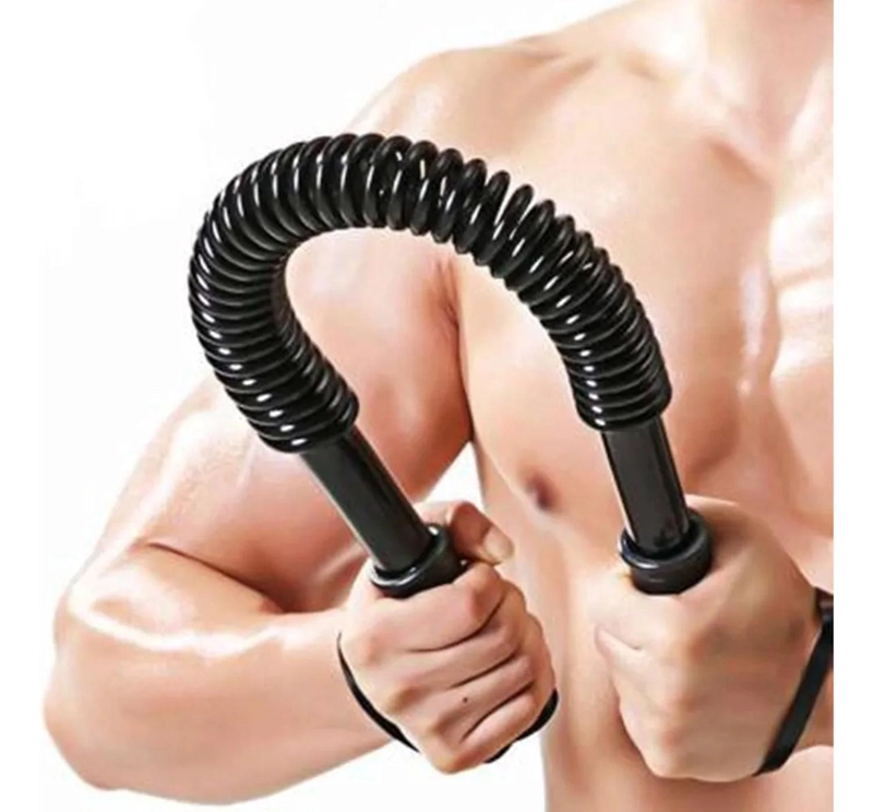 BARRA TORSIÓN IMPORTCLICK ACERO 1 KG DEPORTIVA EJERCICIOS BRAZO FITNESS 60 - 5