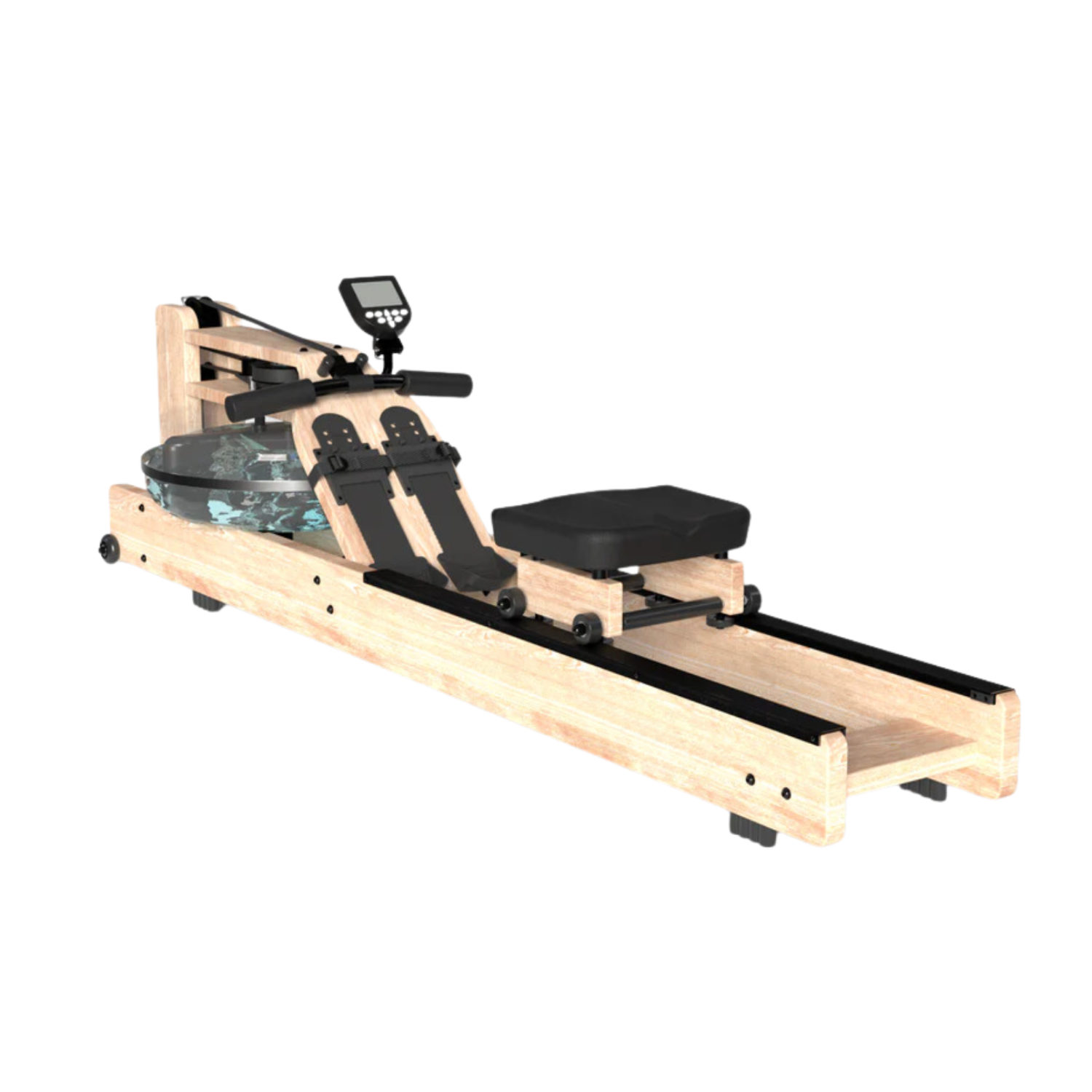 MÁQUINA GYM EJERCICIO AERÓBICO REMO AGUA PROFESIONAL 120 KG - 1