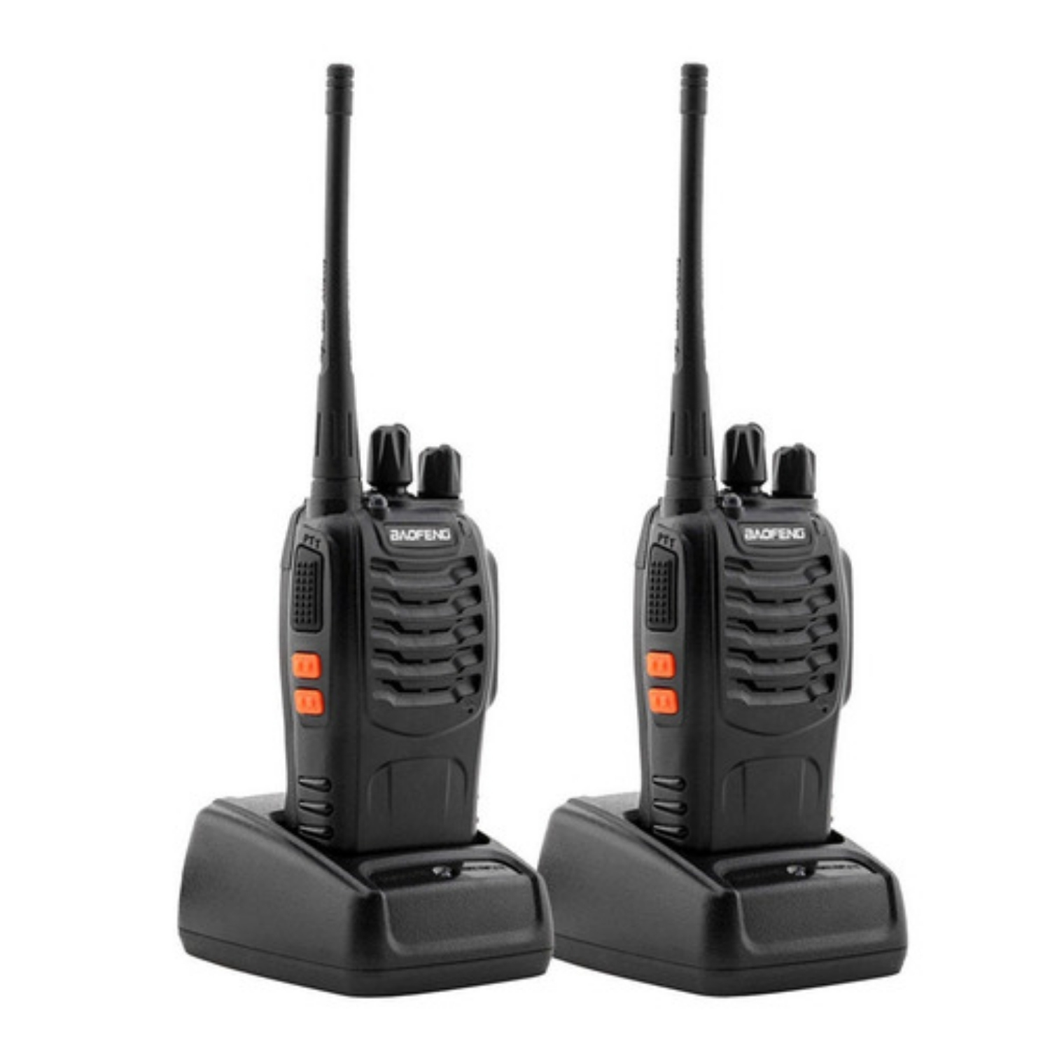KIT IMPORTCLICK 2 RADIOS WALKIE TALKIE TRANSMISOR MANOS LIBRES - 2