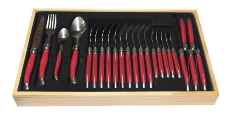 SET CUBIERTOS TITO PREMIUM 24 PIEZAS COCINA - 1