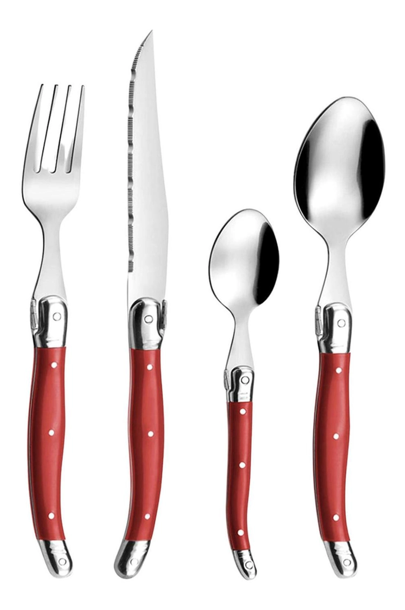 SET CUBIERTOS TITO PREMIUM 24 PIEZAS COCINA - 2