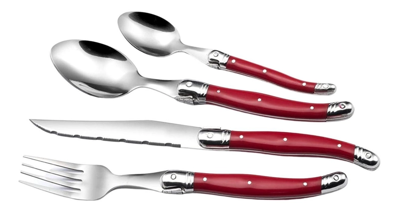 SET CUBIERTOS TITO PREMIUM 24 PIEZAS COCINA - 3