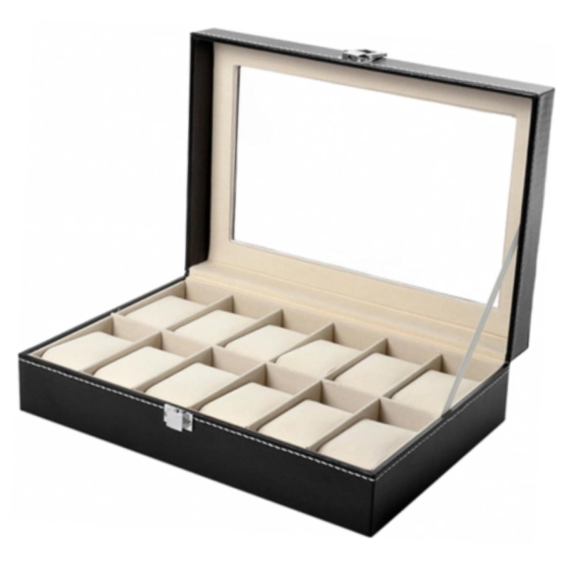ORGANIZADOR RELOJ DELUXE 12 RELOJES - 1