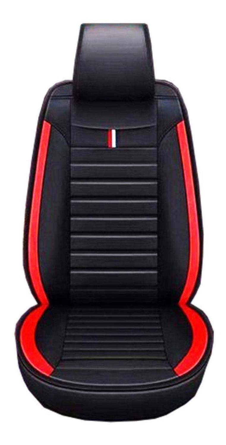 FUNDA ASIENTO AUTO IMPORTCLICK DELUXE ECO CUERO MILÁN ROJO - 1
