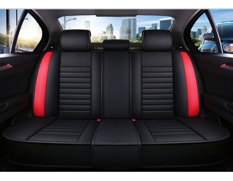 FUNDA ASIENTO AUTO IMPORTCLICK DELUXE ECO CUERO MILÁN ROJO - 2