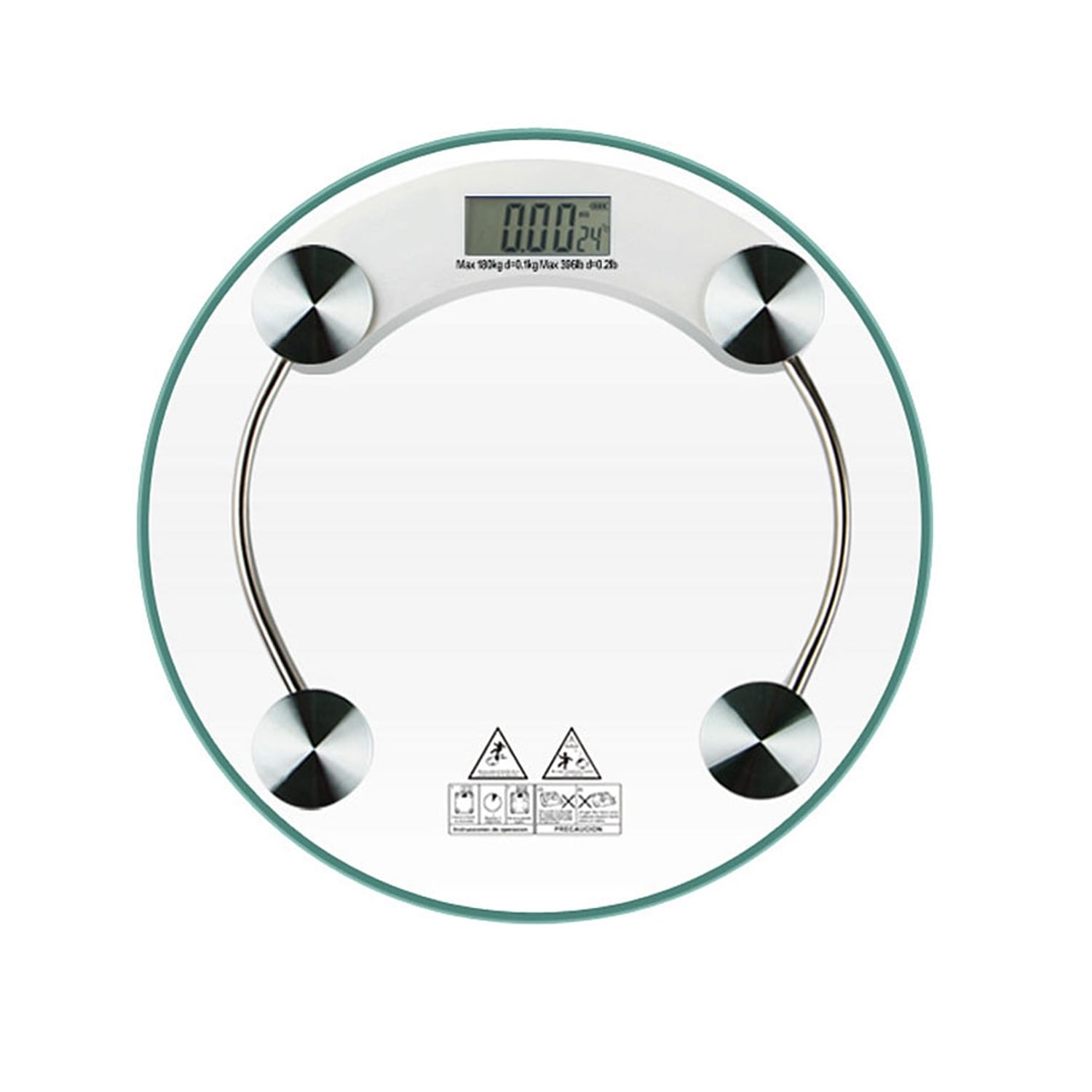 BALANZA PESA VIDRIO DIGITAL BAÑO 180 KG 33 CM - 1