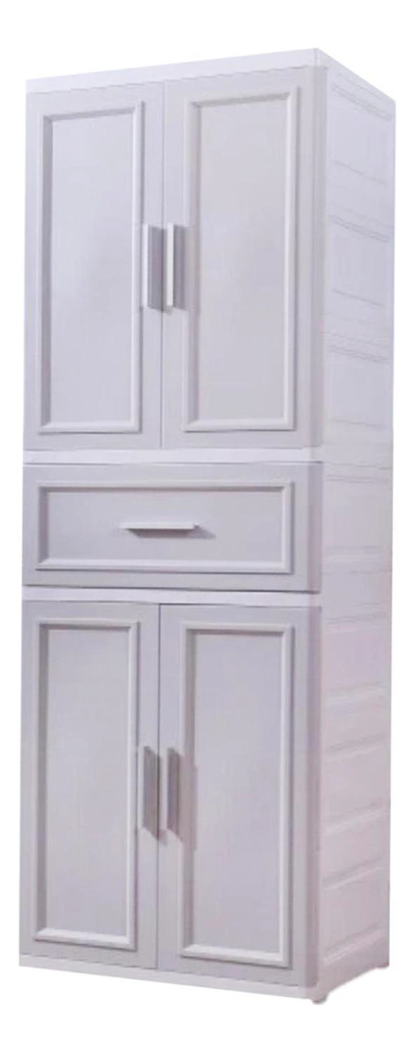 CLÓSET IMPORTCLICK HOG.288 MADERA GRIS CLARO ORGANIZADOR CÓMODA HOGAR 3 NIVELES 159 X 58 X 40 CM - 1