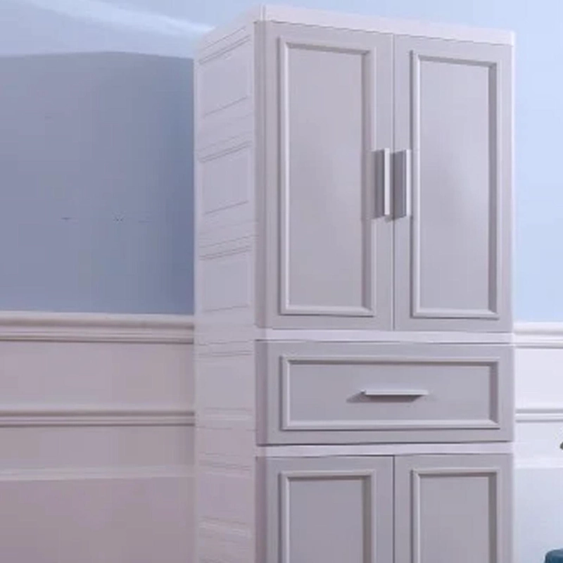 CLÓSET IMPORTCLICK HOG.288 MADERA GRIS CLARO ORGANIZADOR CÓMODA HOGAR 3 NIVELES 159 X 58 X 40 CM - 4