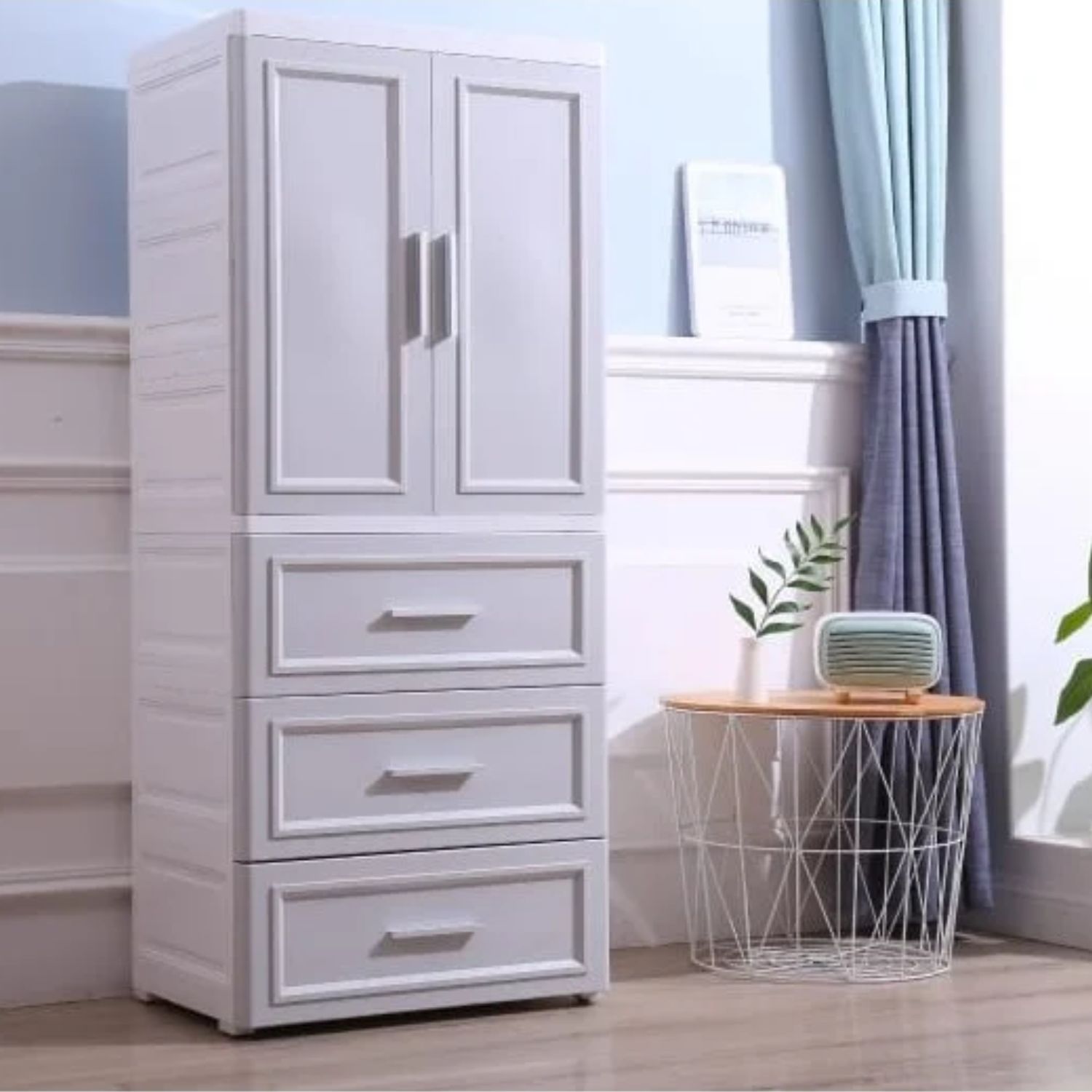 CLOSET IMPORTCLICK HOG.289 ORGANIZADOR CÓMODA HOGAR 4 NIVELES 58 X 40 X 137 CM - 7