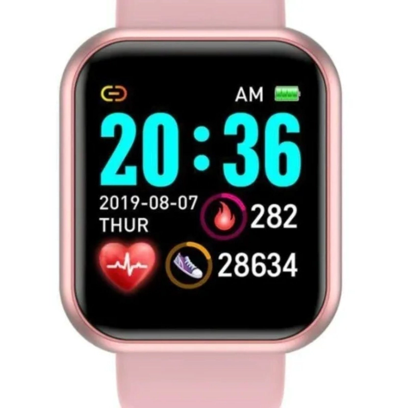 SMARTWATCH T5S ROSADO BLUETOOTH - 3