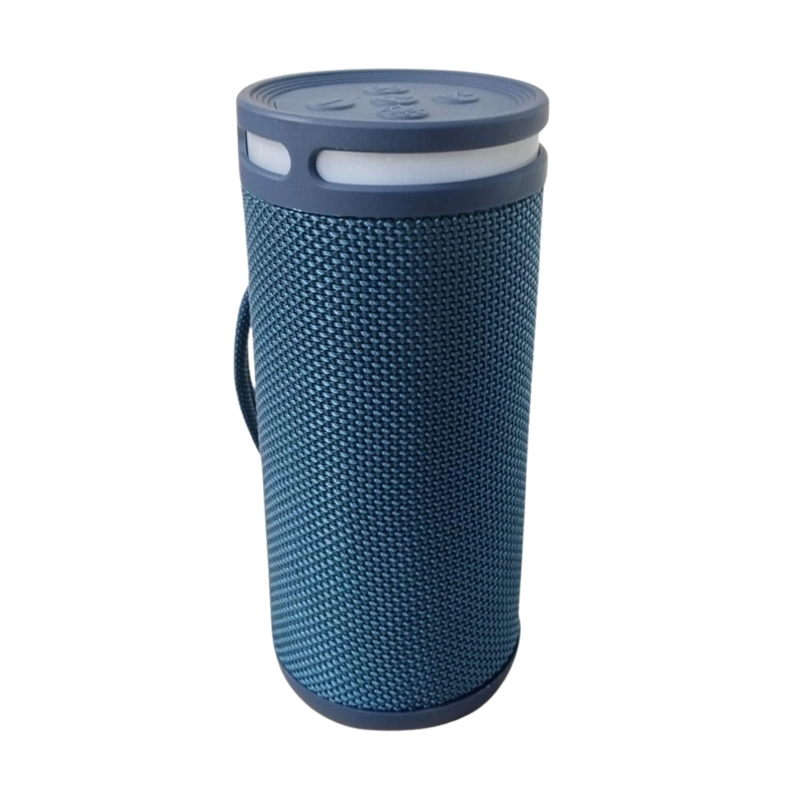 PARLANTE BLUETOOTH IMPORTCLICK TEC.81 RECARGABLE LUZ RGB/USB/TF/FM AZUL