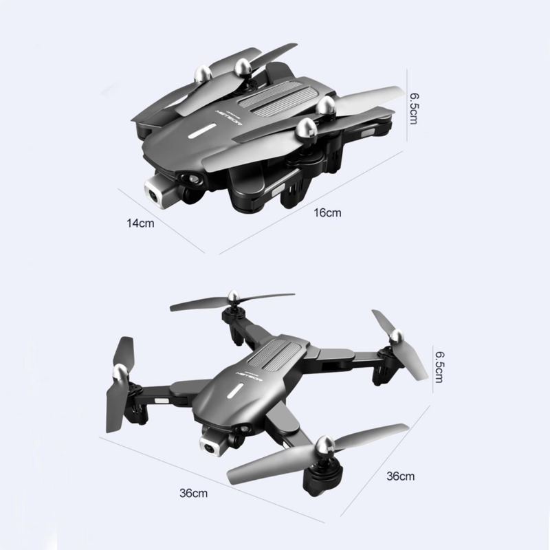 DRONE IMPORTCLICK TEC.83 AÉREO WIFI 2 CÁMARAS 4K HD RECARGABLE 6 MTS - 3
