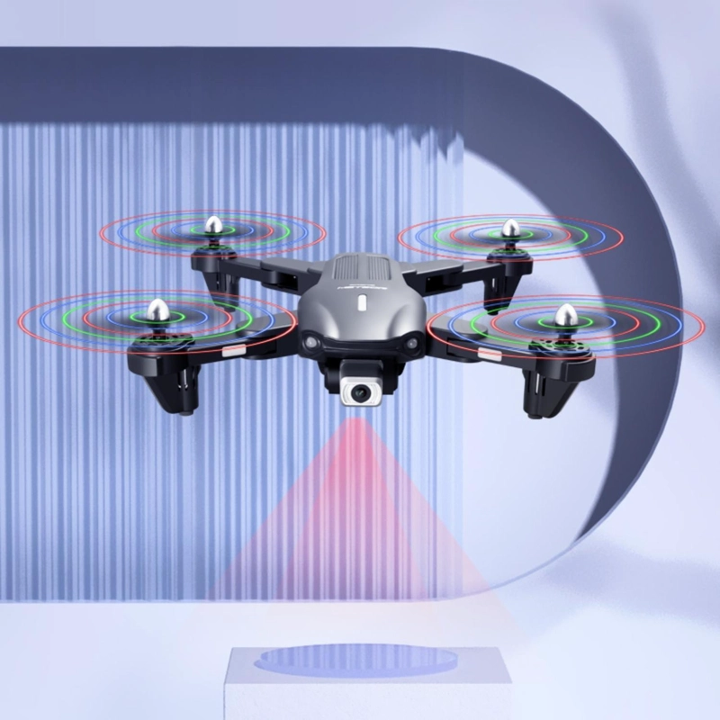 DRONE IMPORTCLICK TEC.83 AÉREO WIFI 2 CÁMARAS 4K HD RECARGABLE 6 MTS - 7