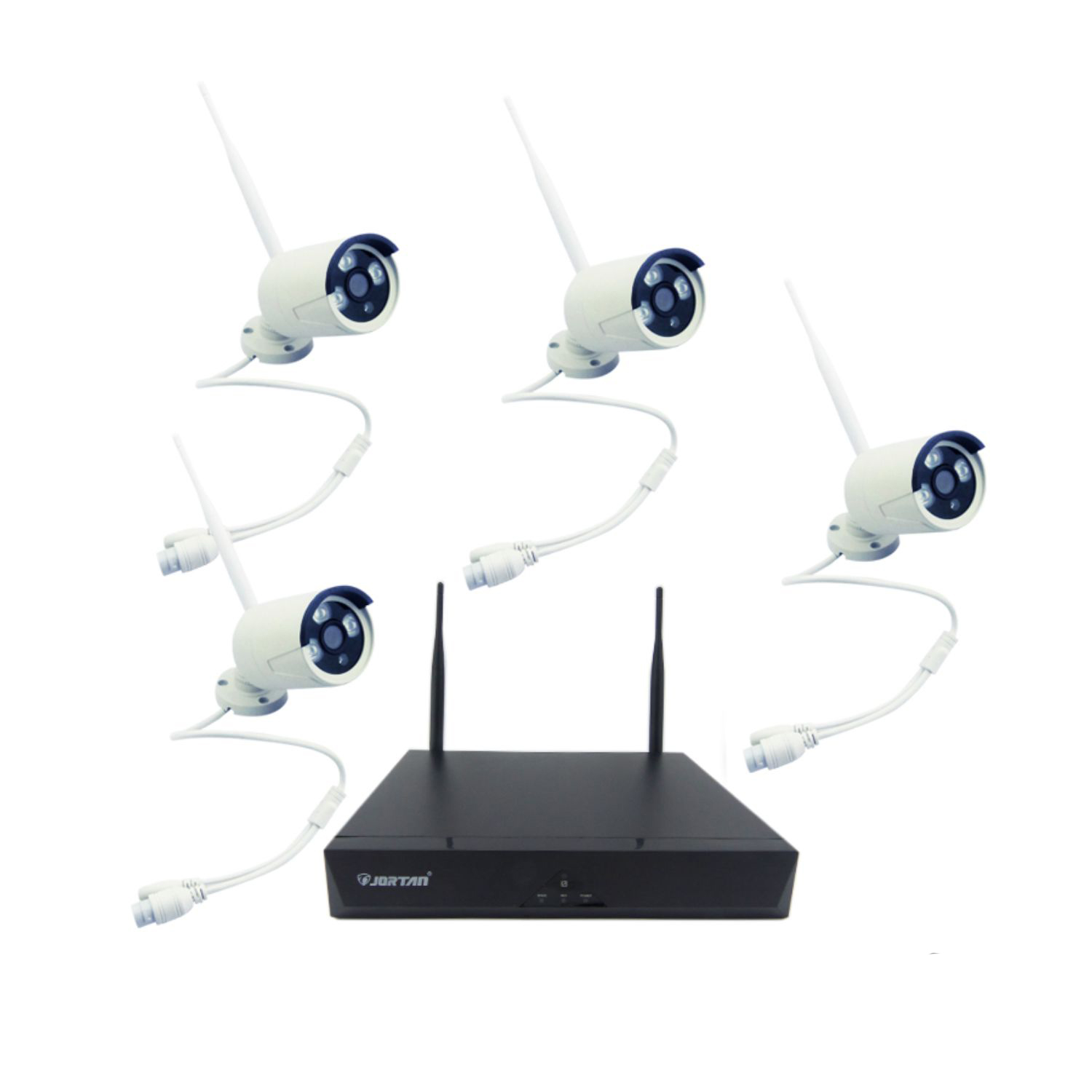 KIT 4 CÁMARAS + DVR FULL HD WIFI VGA HDMI - 2