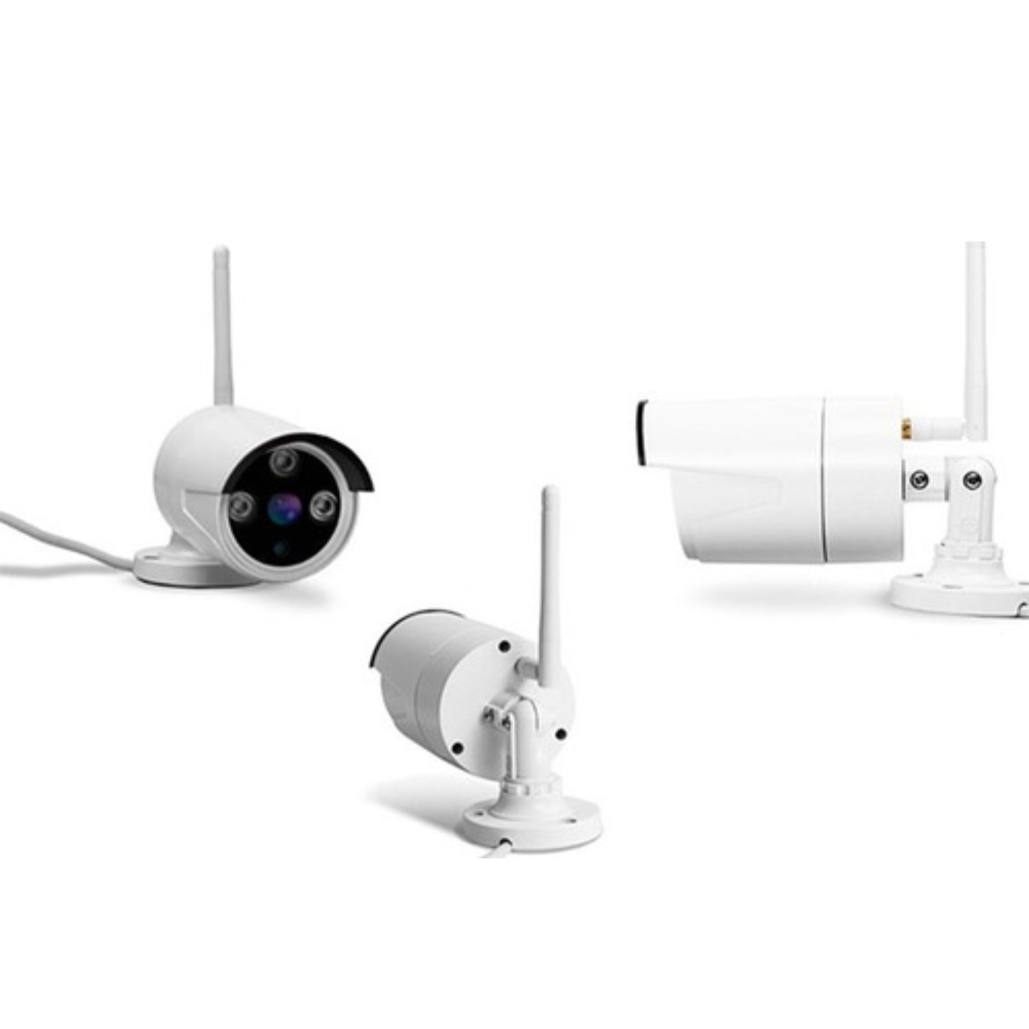 KIT 4 CÁMARAS + DVR FULL HD WIFI VGA HDMI - 3