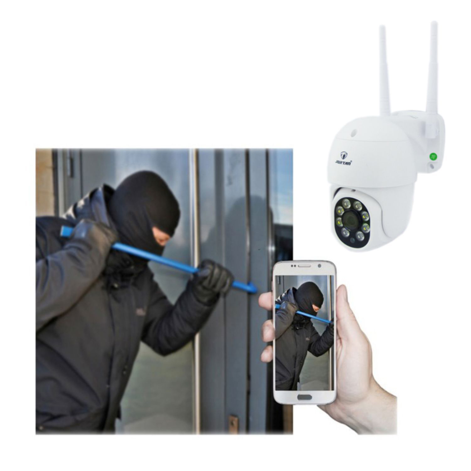 CÁMARA IP EXTERIOR 8 LED WIFI MOVIMIENTO - 5