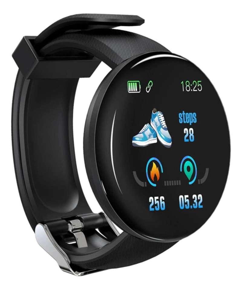 SMARTBAND TEC.68 NEGRO CARGA USB REDONDO - 2