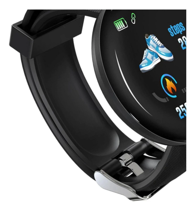 SMARTBAND TEC.68 NEGRO CARGA USB REDONDO - 5