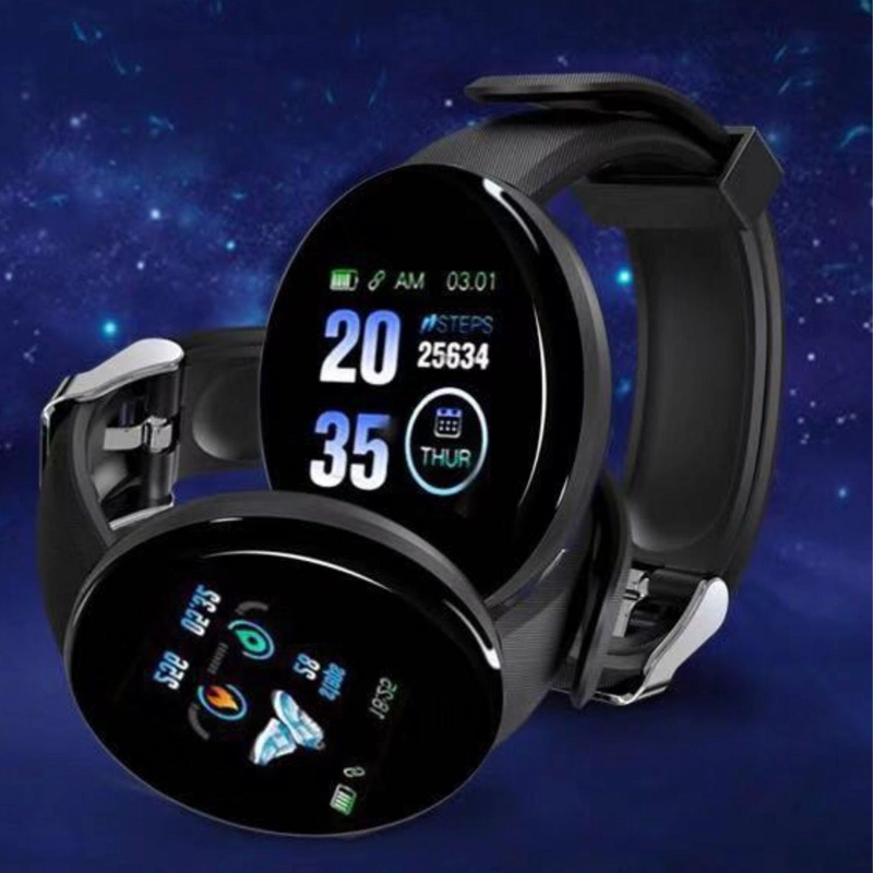 SMARTBAND TEC.68 NEGRO CARGA USB REDONDO - 7