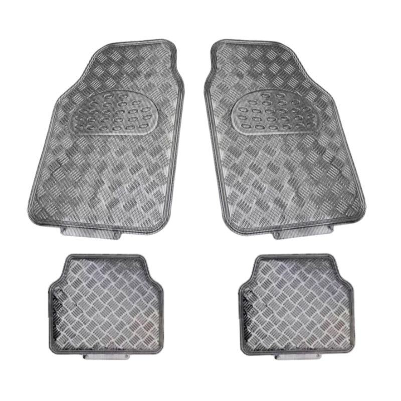 ALFOMBRA AUTO GOMA IMPORTCLICK TUNING 4 PIEZAS NEGRO CARBÓN - 1