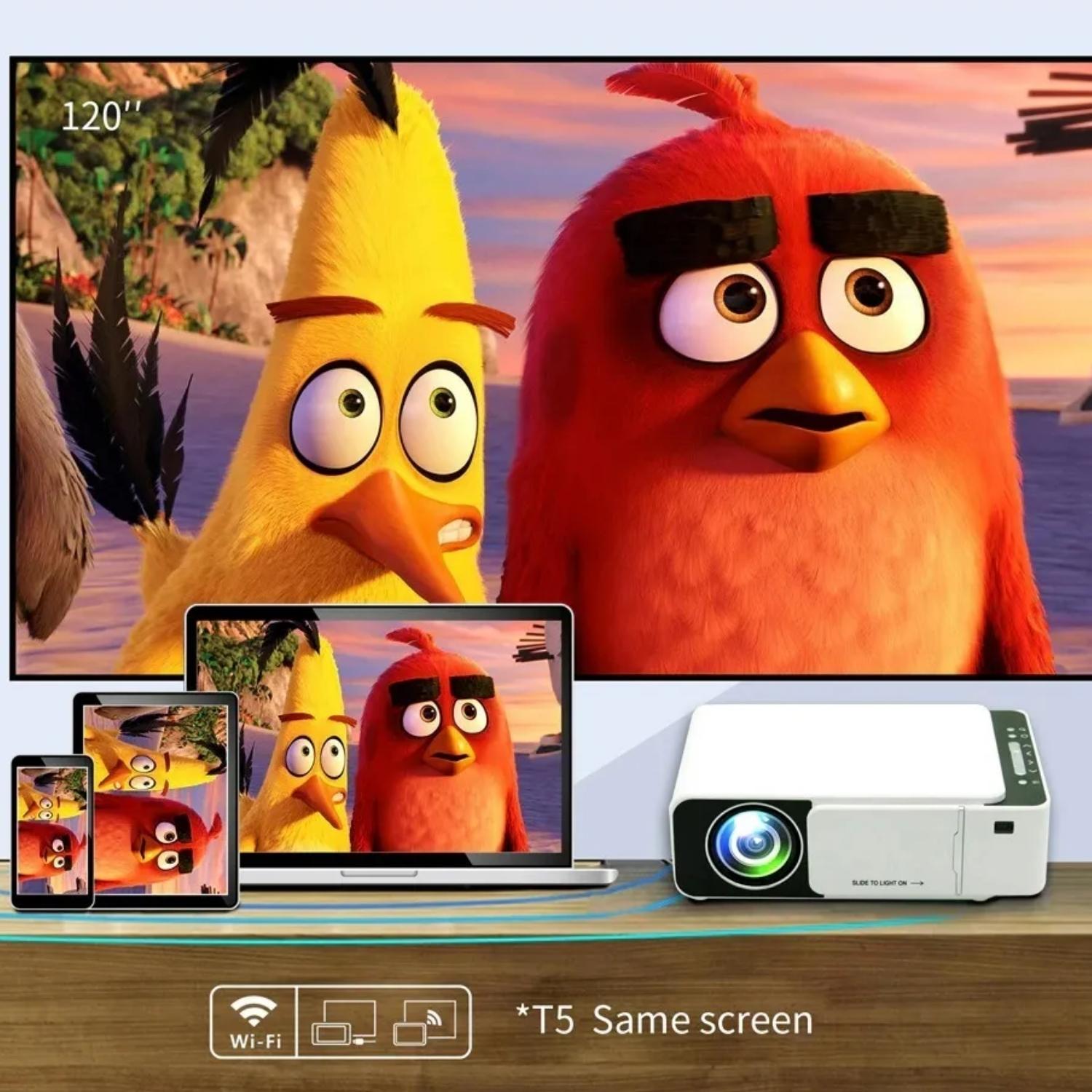 PROYECTOR MINI BLANCO FULL HD LED WIFI 1920 X 1080 - 4