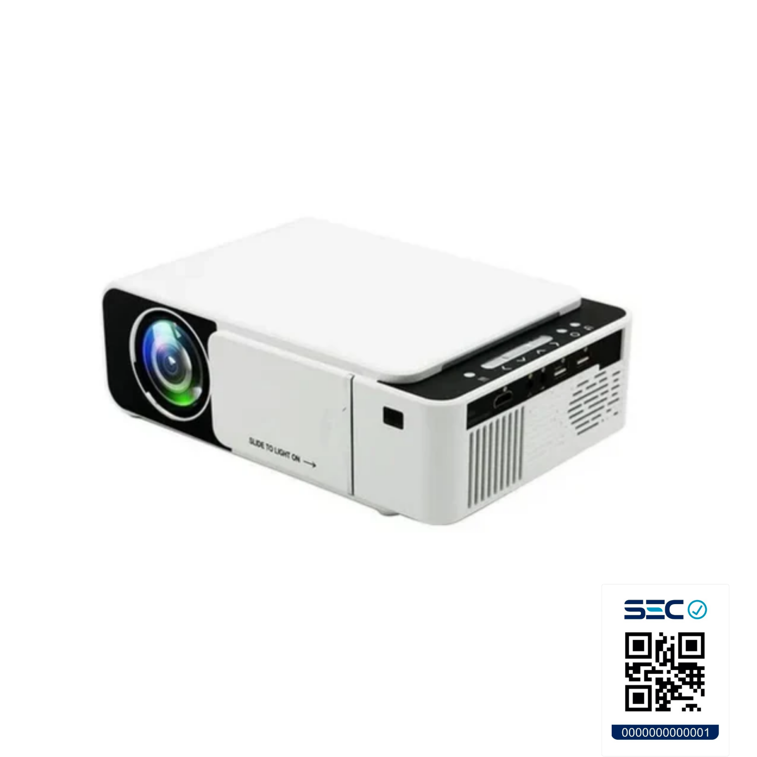 PROYECTOR MINI BLANCO FULL HD LED WIFI 1920 X 1080 - 8