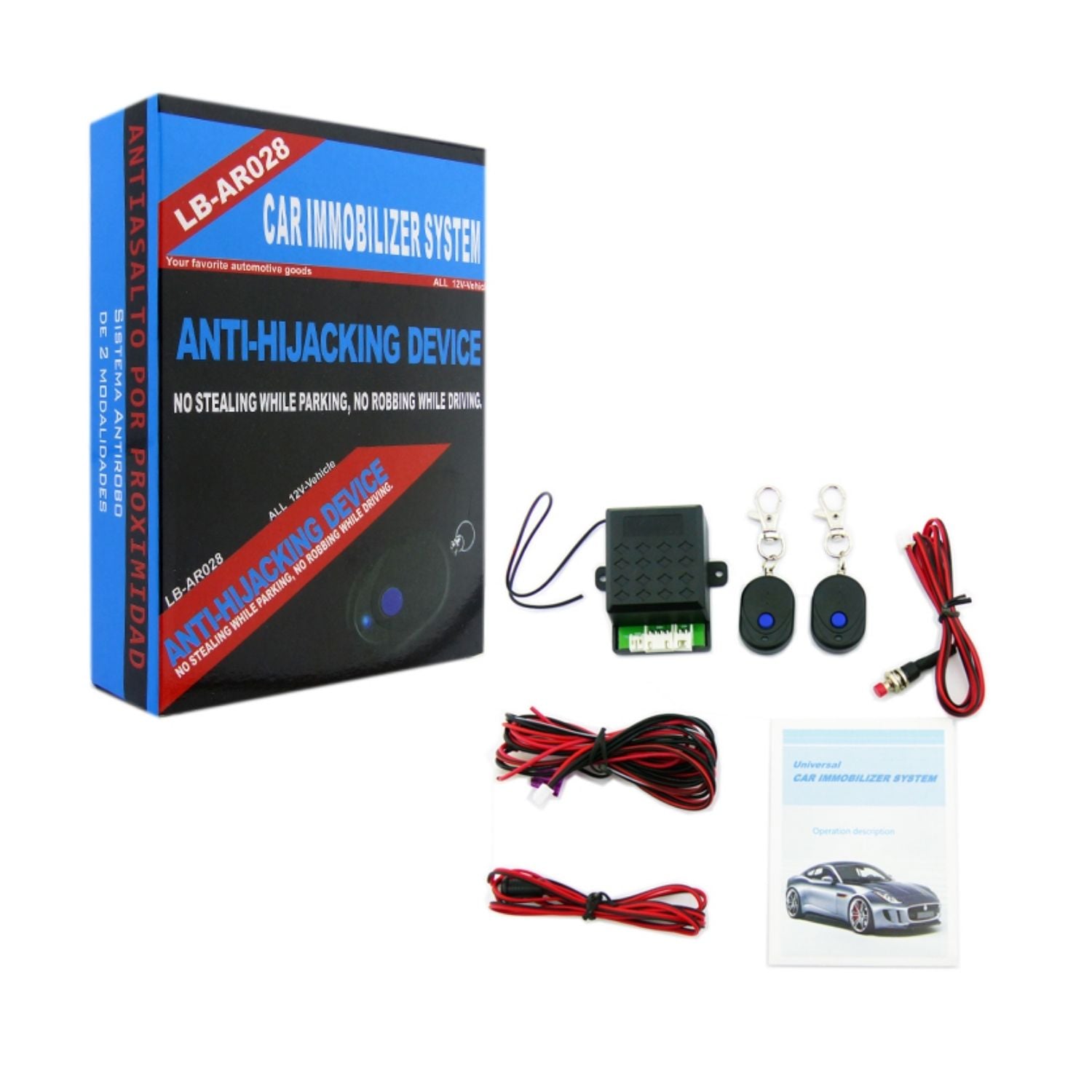 INMOVILIZADOR AUTO ANTI PORTONAZO 12 V CONTROL - 3
