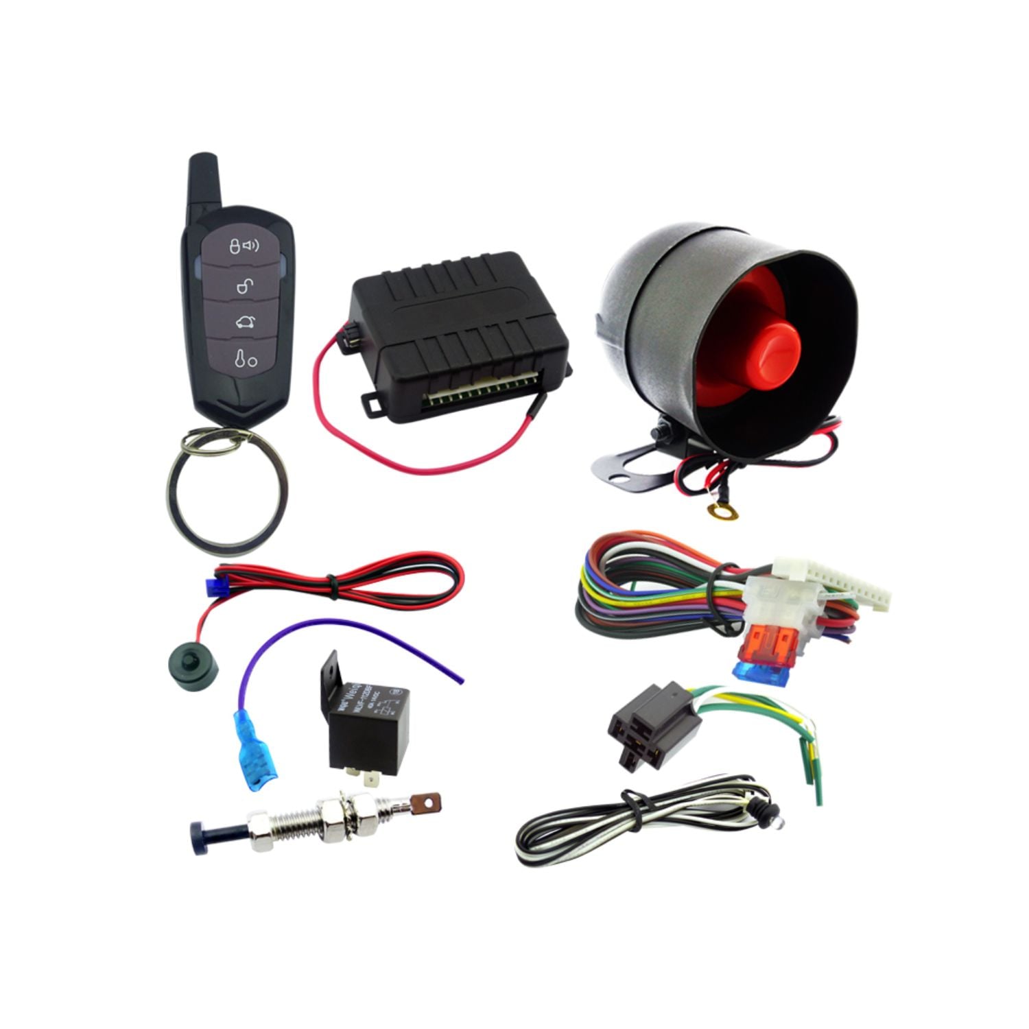 ALARMA AUTO SMARTPHONE ANDROID IOS CONTROL REMOTO - 1