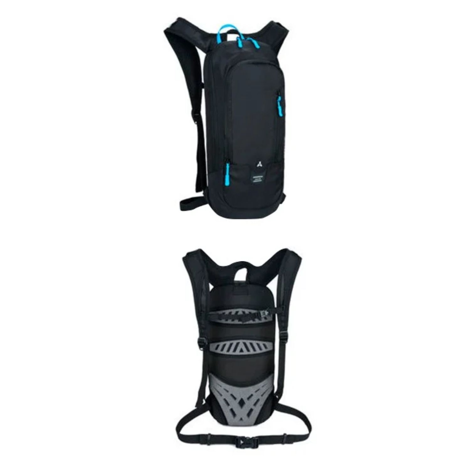 MOCHILA IMPORTCLICK HIDRATACIÓN DEPORTES TRECKING CICLISTA 2 LITROS NEGRO - 3