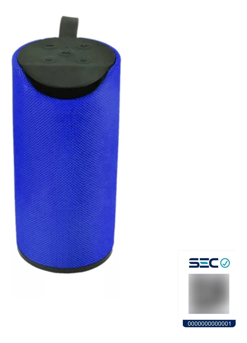PARLANTE BLUETOOTH IMPORTCLICK TEC.144 RECARGABLE USB/TF/FM AZUL - 3