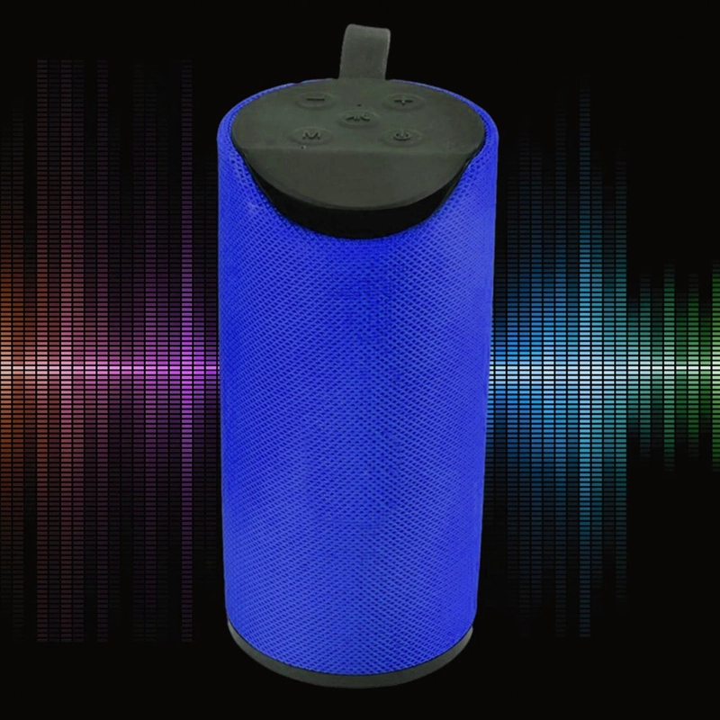 PARLANTE BLUETOOTH IMPORTCLICK TEC.144 RECARGABLE USB/TF/FM AZUL - 4