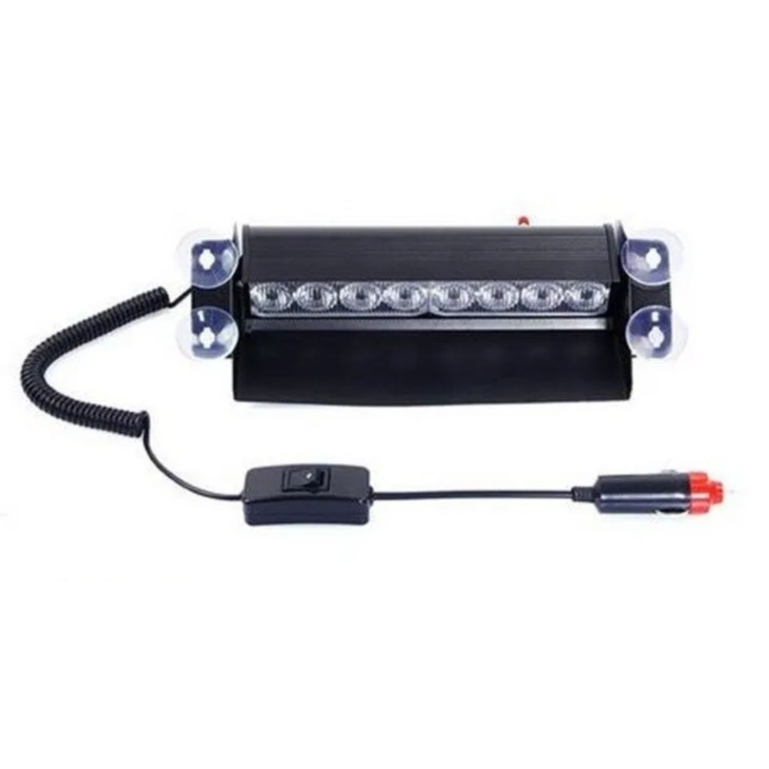 BALIZA PARABRISA LUZ ESTROBOSCÓPICA LED AZUL ROJO 12 V - 1