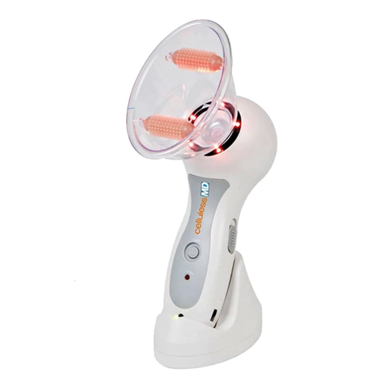 MASAJEADOR ANTI CELULITIS RODILLOS INFRAREN COLOR ROJO BELLEZA - 3