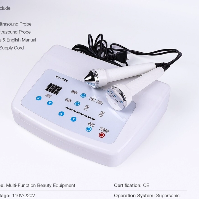 MAQUINA ULTRASONIDO VIBRACION MASAJE FACIAL CORPORAL SUPERSONIC - 4