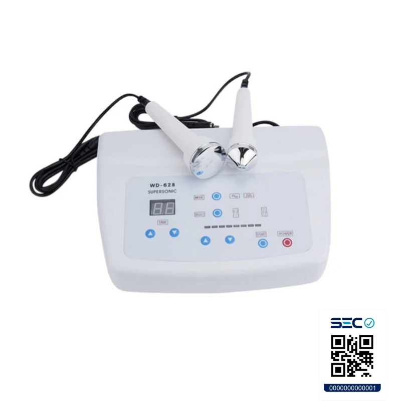 MAQUINA ULTRASONIDO VIBRACION MASAJE FACIAL CORPORAL SUPERSONIC - 9