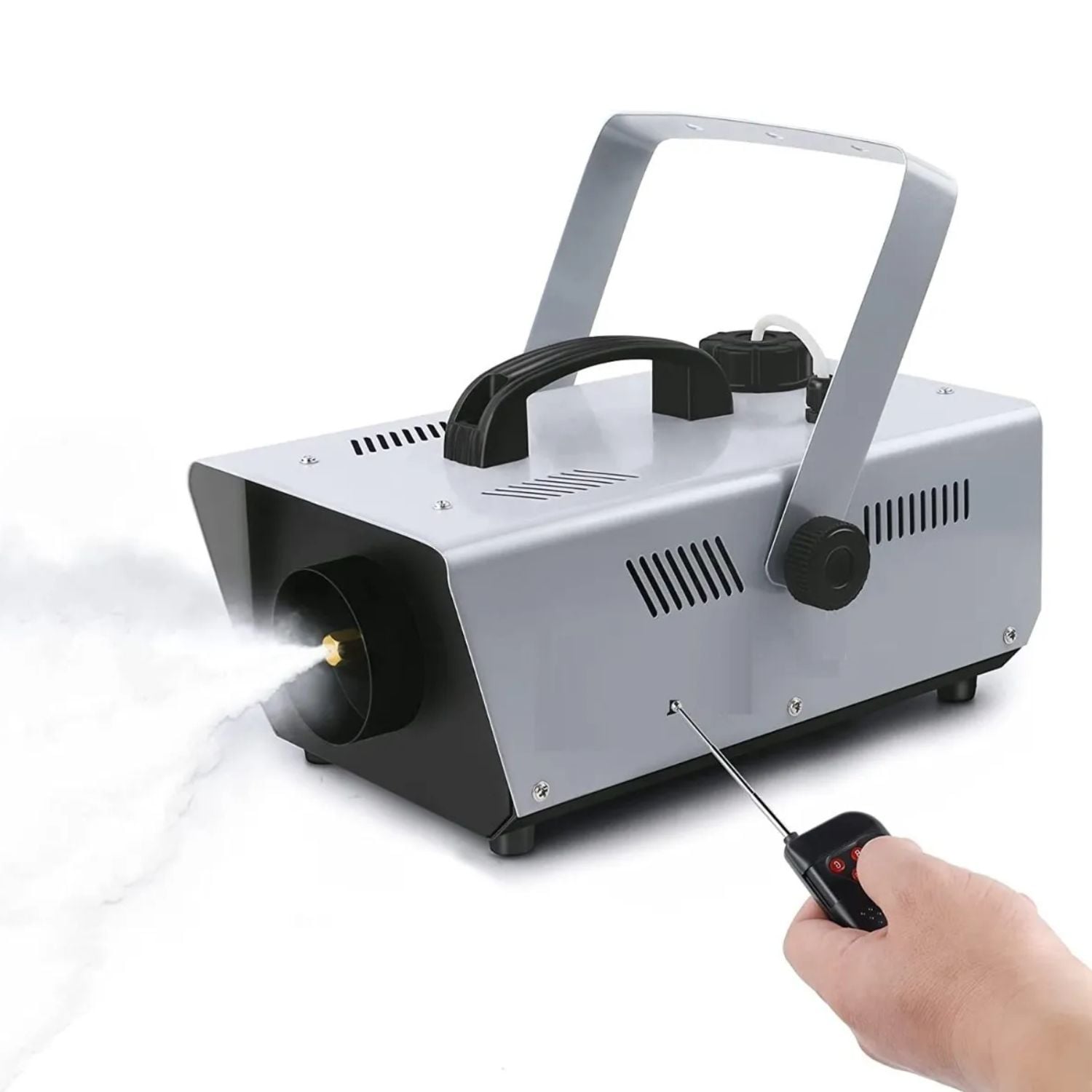 MAQUINA HUMO CONTROL REMOTO DMX HUMO EFECTO NIEBLA 900 WATT - 2
