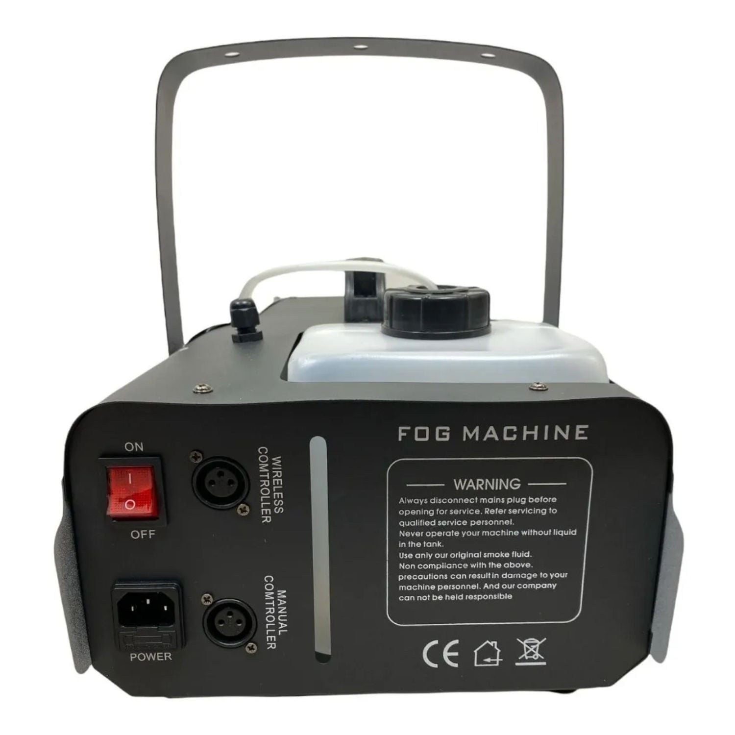 MAQUINA HUMO CONTROL REMOTO DMX HUMO EFECTO NIEBLA 900 WATT - 4