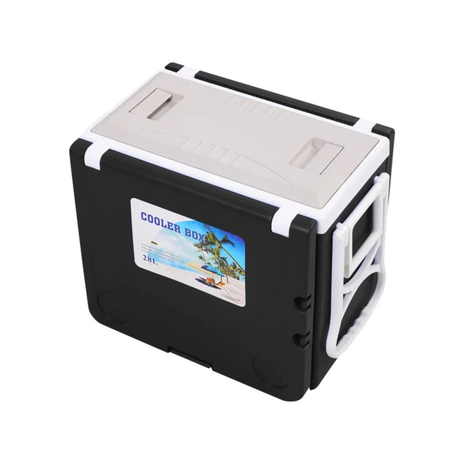 MESA IMPORTCLICK COOLER 28 LT CAMPING SILLAS 2 EN 1 NEGRO AIR.30 - 4