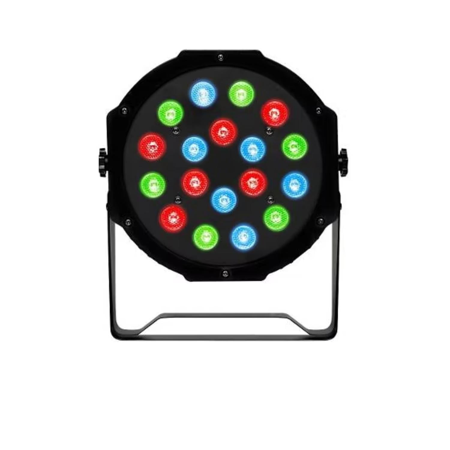 FOCO LUCES PAR 18 LED RGB DMX FIESTA LUCES - 2